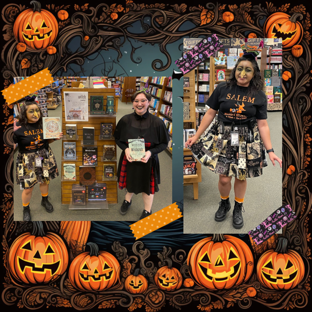 Trick or treating at the plaza is always such fun! Our booksellers rocked their costumes and had a blast! 
🎃
Happy Halloween, everyone! 
🎃
@barnesandnoble @carmelmountainplaza #bnsandiego #carmelmountain #happyhalloween #spookyseason #getspooky #trickortreat #halloweenfun