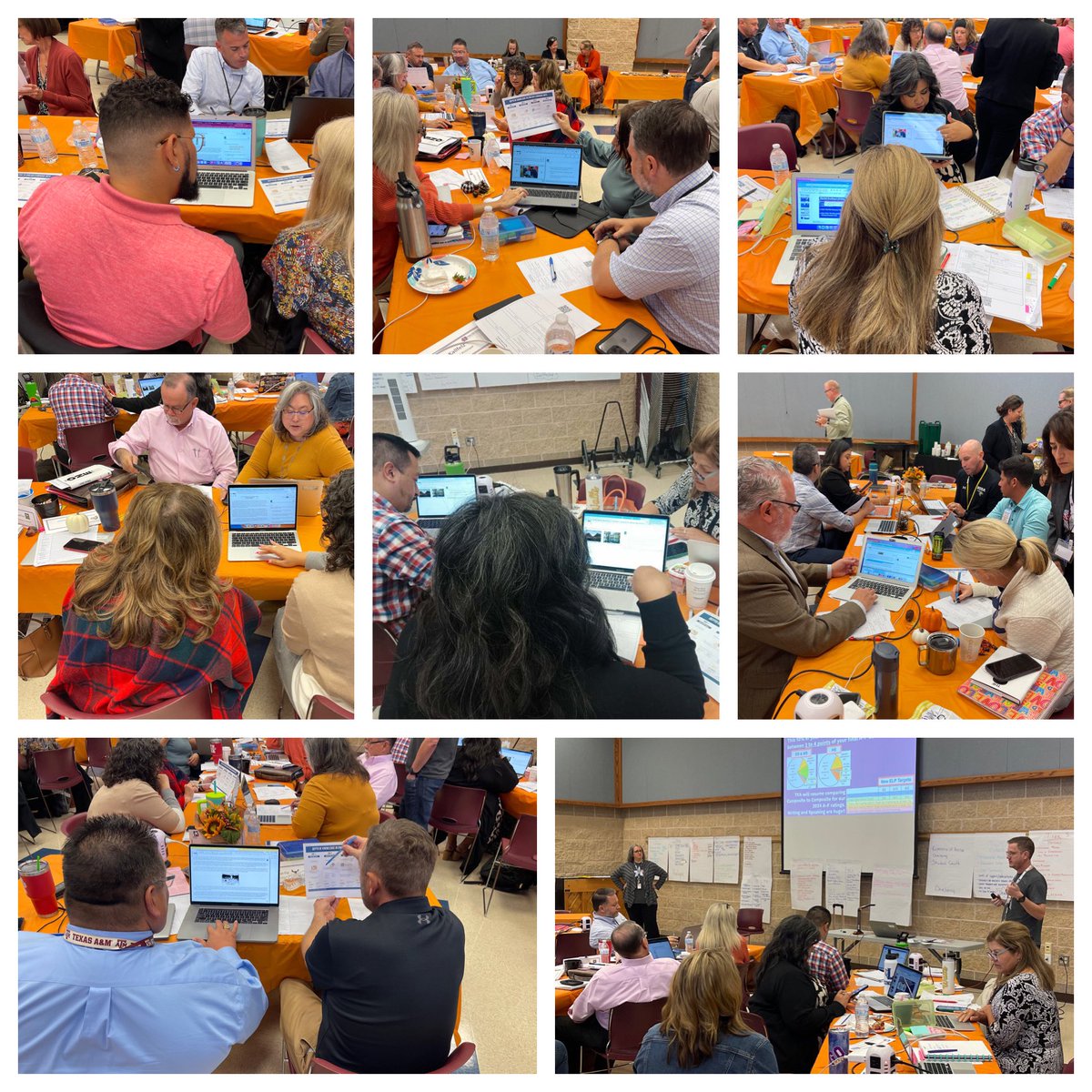 lynnsedillo1's tweet photo. We teamed up with the Assessment & Accountability Department to get our DAO’s and campus administrators to listen, speak, read, & write about #TELPAS!! Together we are building strong teams & even stronger schools! #rubrics #PLDs #scoringguides #SageAndScribe https://t.co/GtsnWdvZF6