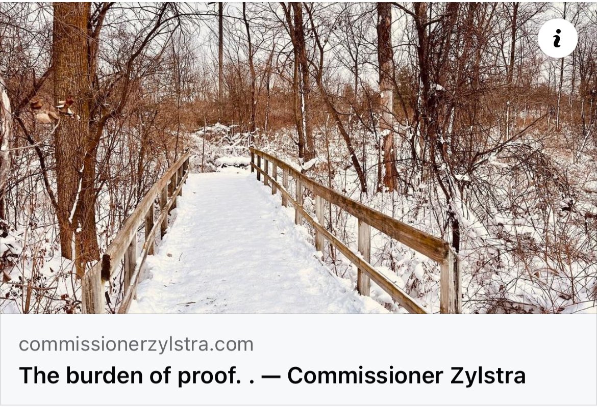 Commissioner Zylstra tweet media