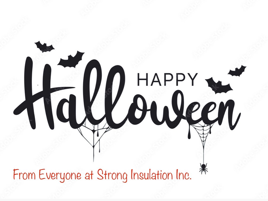 IncInsulation's tweet photo. Happy Halloween from everyone at Strong Insulation Inc ! 🎃 👻 
.
.
.
#halloween #supportsmallbusiness #alberta #albertabusiness #insulation https://t.co/M8vwp4r364