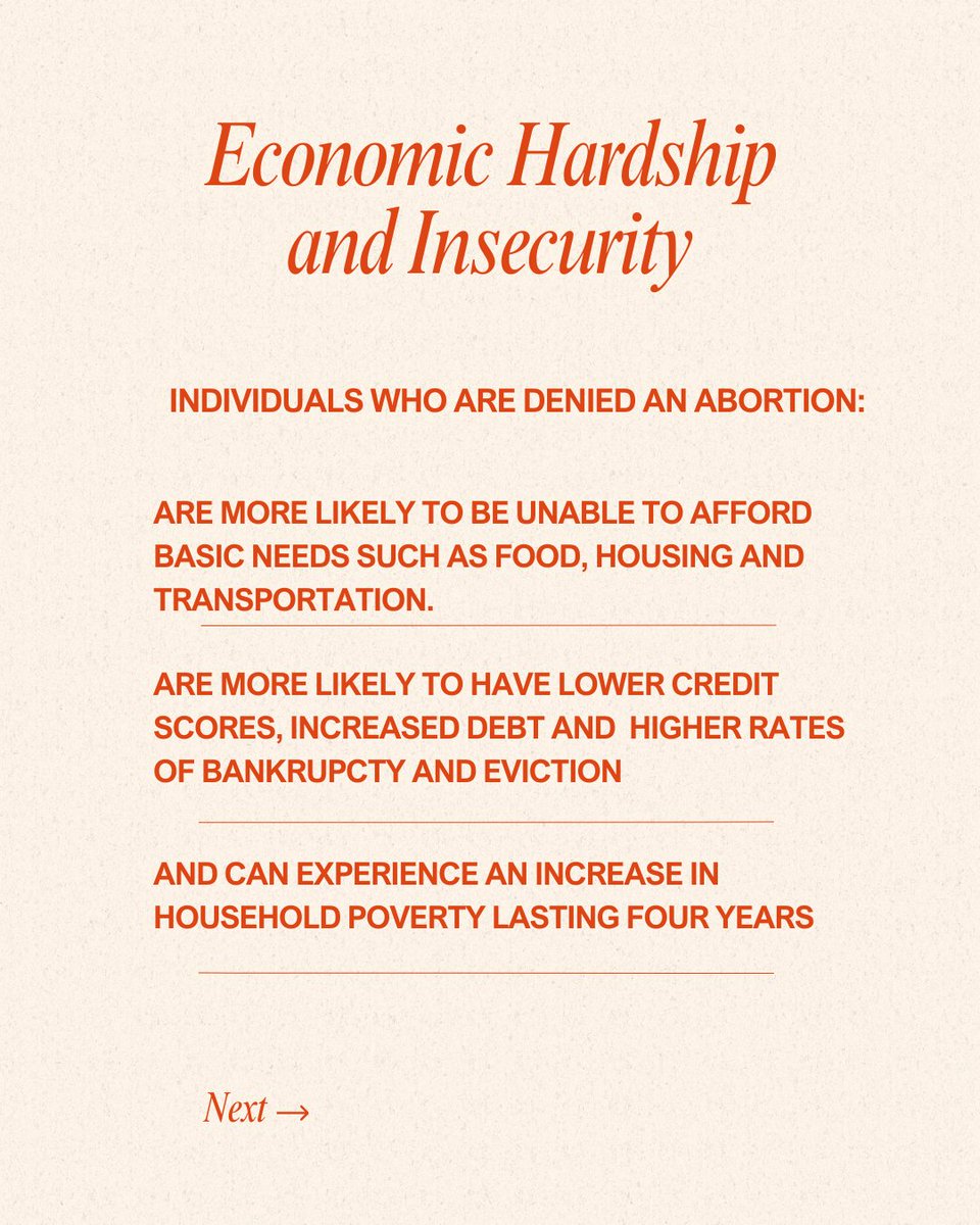FLReproFreedom's tweet photo. The Turnaway Study conducted at the University of California, San Francisco, by Advancing New Standards in Reproductive Health shows that women experience harm from being denied a wanted abortion. To view the full study go to https://t.co/XSW9bH5zjv @UCSFBixby #TurnawayStudy https://t.co/BIF1GXDHns