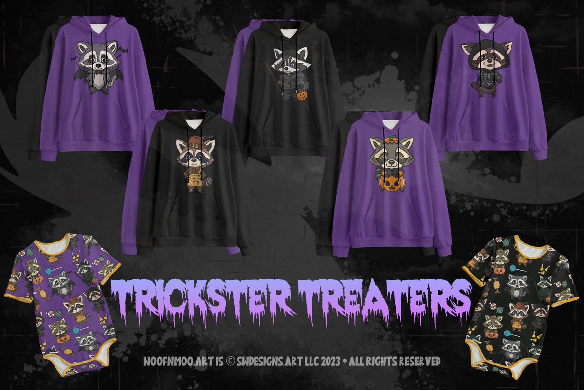 WoofnMoo's tweet photo. Trickster Treaters?!?! 😱😱😱
3/4
#trickortreat #woofnmoo #spooky #Spooktacular https://t.co/fNXu3Uogdf