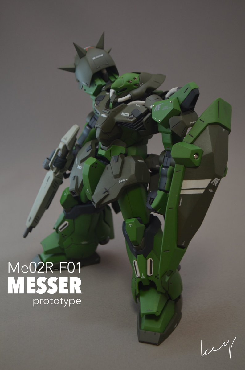 key_gundam_tw's tweet photo. <complete #F01_key >
メッサー
プロトタイプ仕様
——
マフティ受領前
AEからマフティへのプレゼンの
モックアップ機
——
という設定。
#メッサー
#messer
#Me02R_F01
#Y_E_T_I_
#フレディと愉快な仲間たち
#オラザク
#keys_library https://t.co/yvrgQ8zRGI