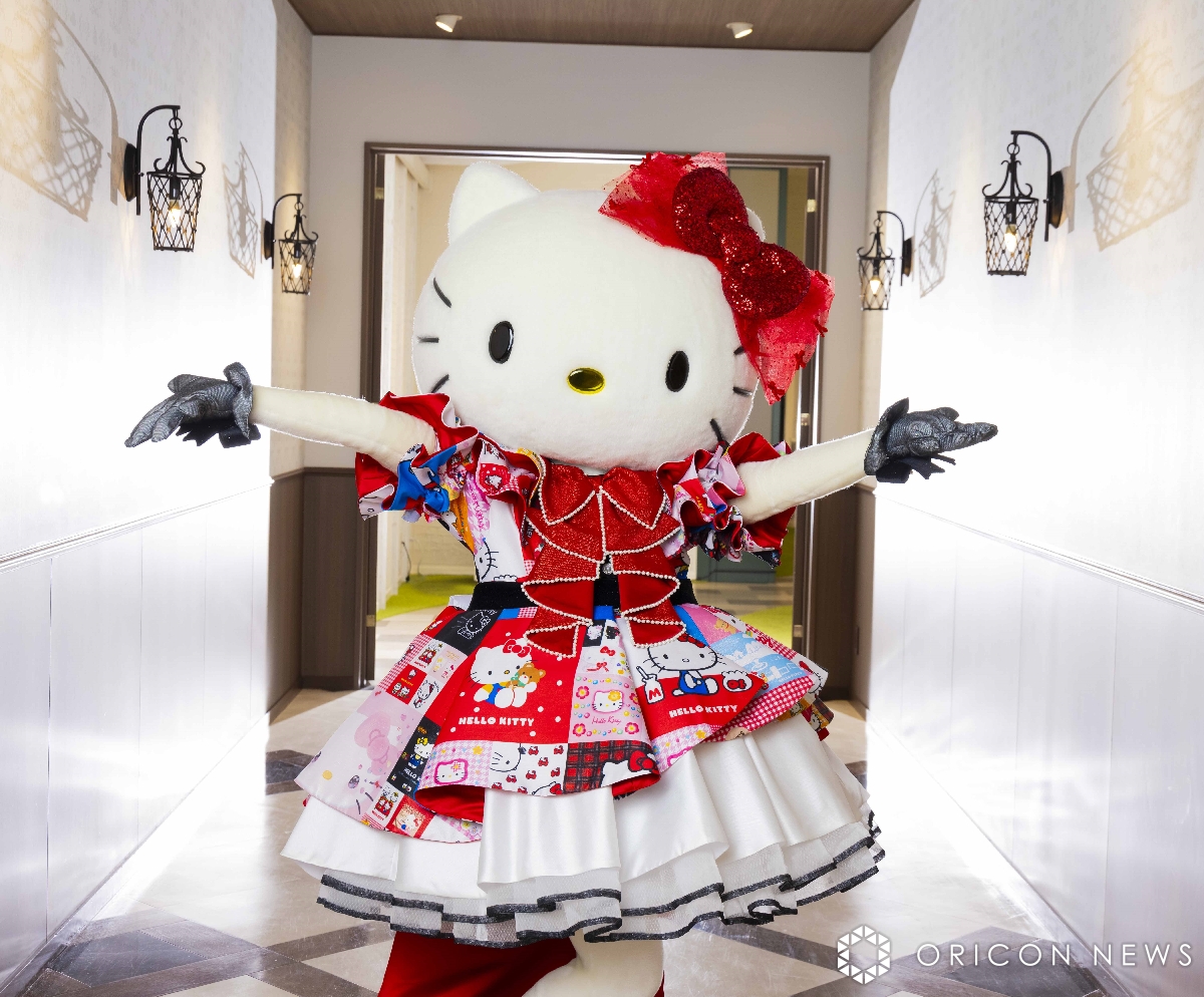 記念すべき #ハローキティ50周年 の #ハローキティ ちゃんの衣装を