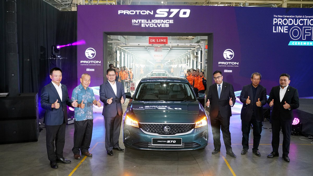 Proton S70 Official! Bookings Now Open for RM500, Public Previews From 11 November nextrift.com/proton-s70-off…