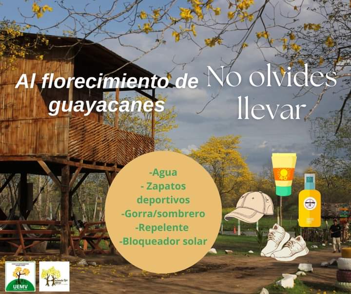 GuayacanColimes's tweet photo. Te esperamos desde mañana, miércoles 1 de noviembre, y durante todo el #feriado.

No olvides llevar los implementos ideales para un turismo de #naturaleza.
#Colimes
#LasHabras
#Ecoturismo https://t.co/AvfMyKp0wB