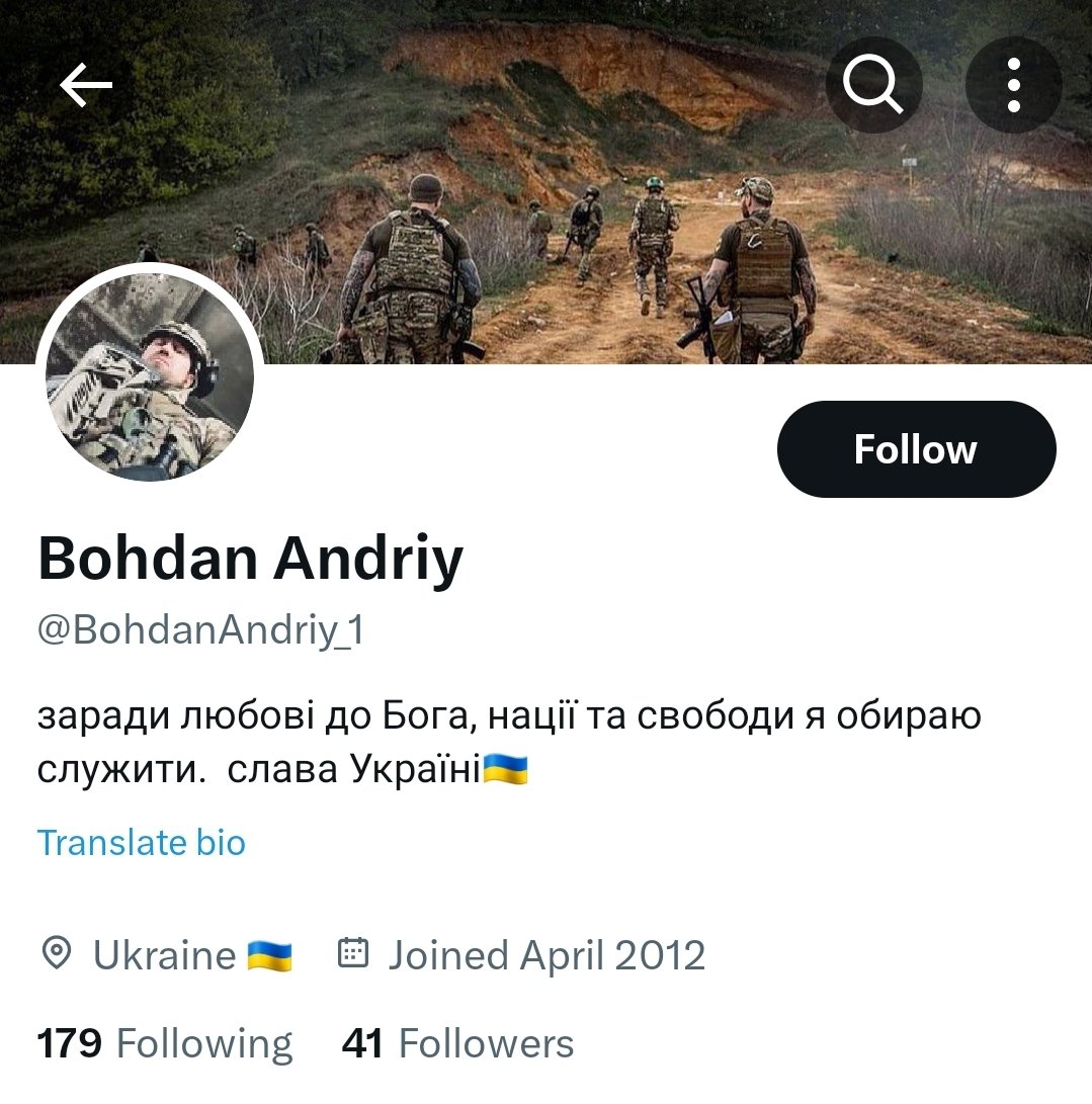 CynlandNS's tweet image. 🛑 Scam Alert! Another fake soldier enjoying the weather in Nigeria.

Please do NOT give money to anyone who asks for it in DM. These fake soldier accounts are getting that is intended for Ukraine 🤬
#StopTheScam
#WarScam