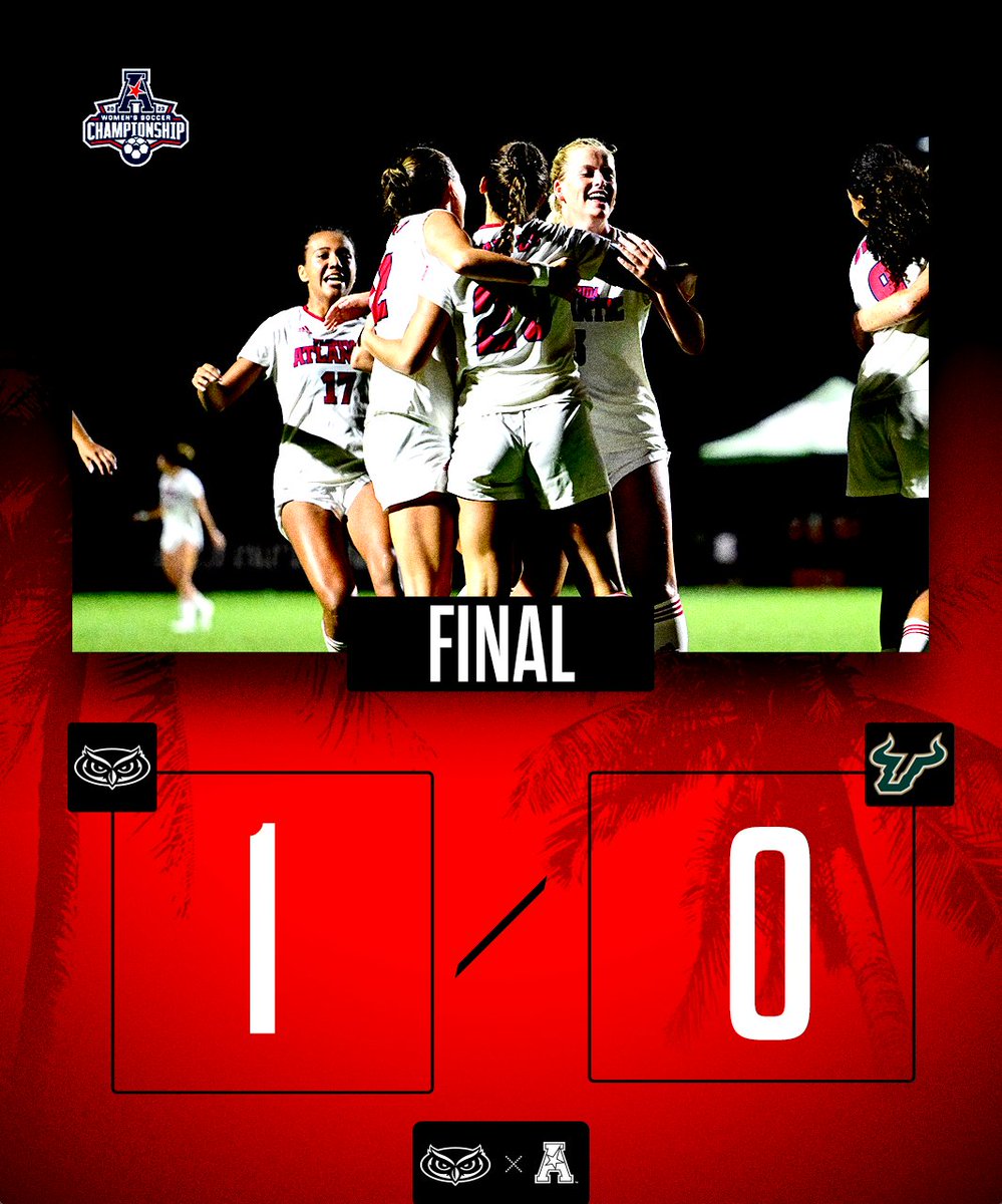 The Owls advance to the semis 🎉
 
#WinningInParadise