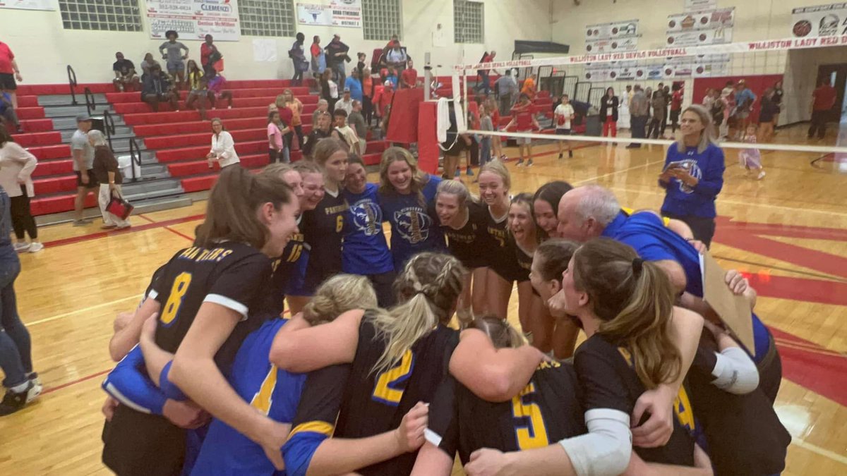 NHSPantherVB's tweet photo. Our girls did it! Headed to Polk State for Final Four!!!! https://t.co/eOluSAFOuy
