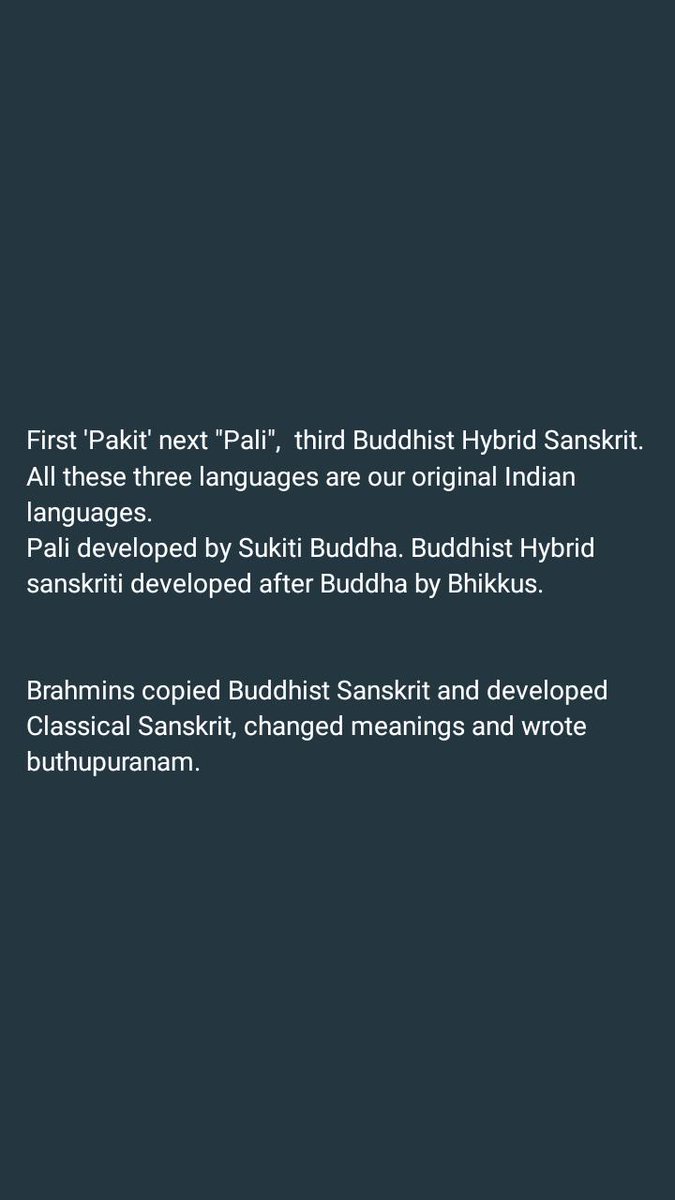 Ambedkar_india_'s tweet photo. #pakit #pali #buddhisthybridsanskrit first original #Indian #languages
#buddhist #buddha #india #thelandofbuddha https://t.co/nVN9ggueFZ