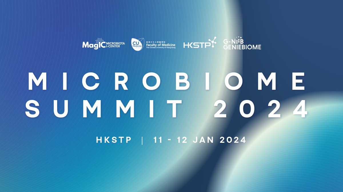 📢 Join us at Microbiome Summit 2024 🗓️ Date: 11th-12th Jan 2024 📍 Location: HKSTP 🌟 Save the date for the Microbiome Summit 2024! Join us for 2 impactful days of pioneering discussions, insights, and networking opportunities in microbiome research. magic-inno.com/summit2024