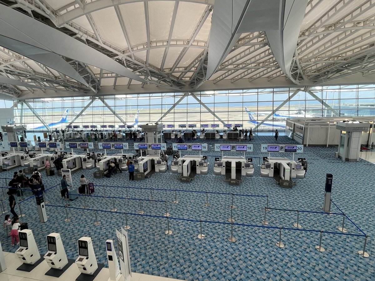 keimakimoto's tweet photo. 初めて羽田第二ターミナルからの空路です。事情によりANAにしたところ、第二ターミナルが利用できました。

#羽田空港
#第2ターミナル
#ANA https://t.co/SO5wbkTy4K