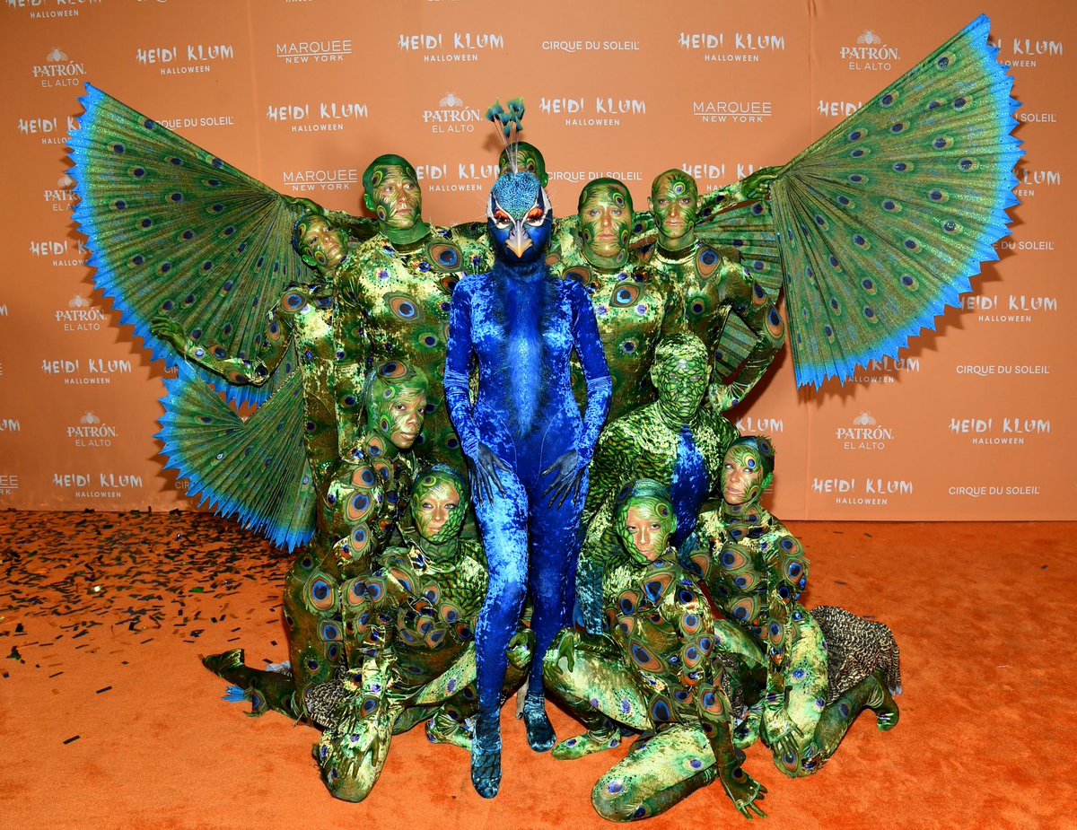 Heidi Klum’s Halloween costumes every year are my Roman Empire