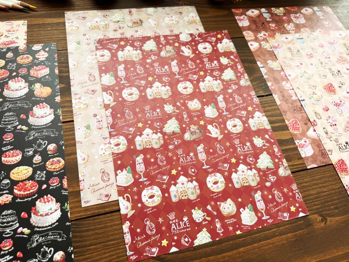 デザフェス58での新作A4のデザインペーパーを先行販売します!両面印刷の裏表色違いのデザインで3種類をご用意しました是非実物を見に来てくださいねブース番号E-13出展日両日出展名sakurabaCAFE#デザフェス58#アリス #純喫茶 #イラスト#色鉛筆 #スイーツ 