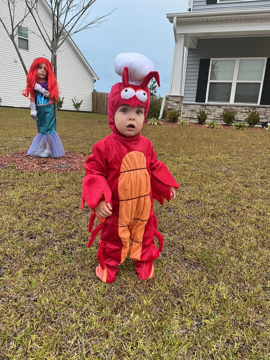 Titas personal little mermaid and Sebastian 🥹❤️