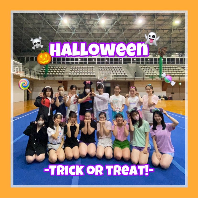 nanzanrustles's tweet photo. 🎃HALLOWEEN👻

単独演技、スペシャルチアコラボまであと3️⃣日となりました！

昨日はみんなで好きなキャラクターコーデをしました！🧡💜
何のキャラクターか当ててみてください👀✨

RUSTLESの演技見にきてくれなきゃいたずらしちゃうぞ～！👻🍬皆様のご来場、心よりお待ちしています！ https://t.co/gNm3Og5sLL