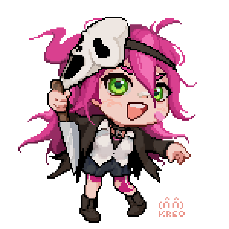 Kreotoxism's tweet photo. Seasonal Rummy fan art pixel edition #rummyraid https://t.co/RbdUsTEerG
