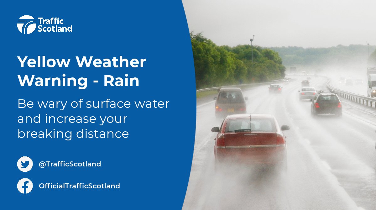 Surface spray on the motorway?💦

Ease off the accelerator - don't brake🚙
Increase your stopping distance🔴 
Leave extra time for your journey⌚

More tips: bit.ly/3FesQ9m