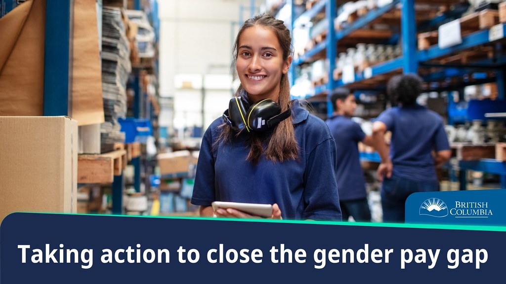 JagrupBrar1's tweet photo. Equal pay for equal work is a human right. Yet women in B.C. earn 17% less than men, and the gap is even wider for some groups. We’re taking action to close the gap with pay transparency reporting. 💪 #EqualPayBC 💯 https://t.co/64xLYaw5PK