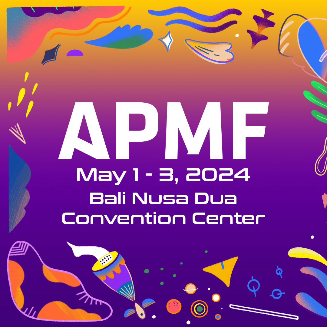 May 1-3, 2024
Bali Nusa Dua Convention Center

Save the date, let's get together to learn, share, network and celebrate the future of our industry.

Subscribe to our newsletter for updates (link in bio).

See you in 2024 🙌
—
#APMF #APMF2024 #APMF10thEdition #Bali #Conference