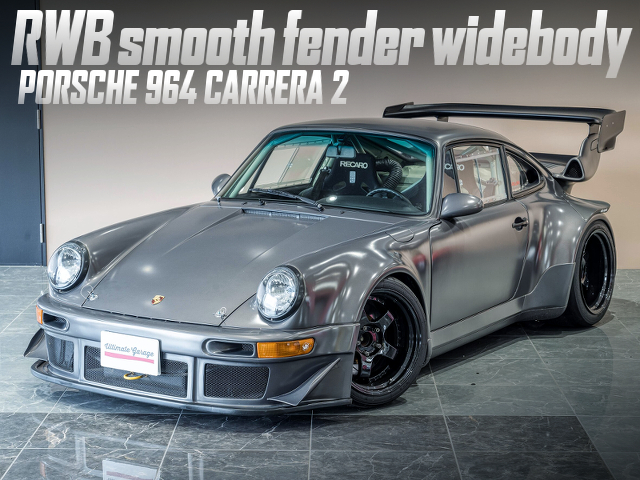 希少スムースフェンダー!RWBワイドボディ化!前後Brembo強化!5速MT!964型ポルシェ911カレラ2の国内中古車を掲載 - usedcarnews.jp/archives/181191