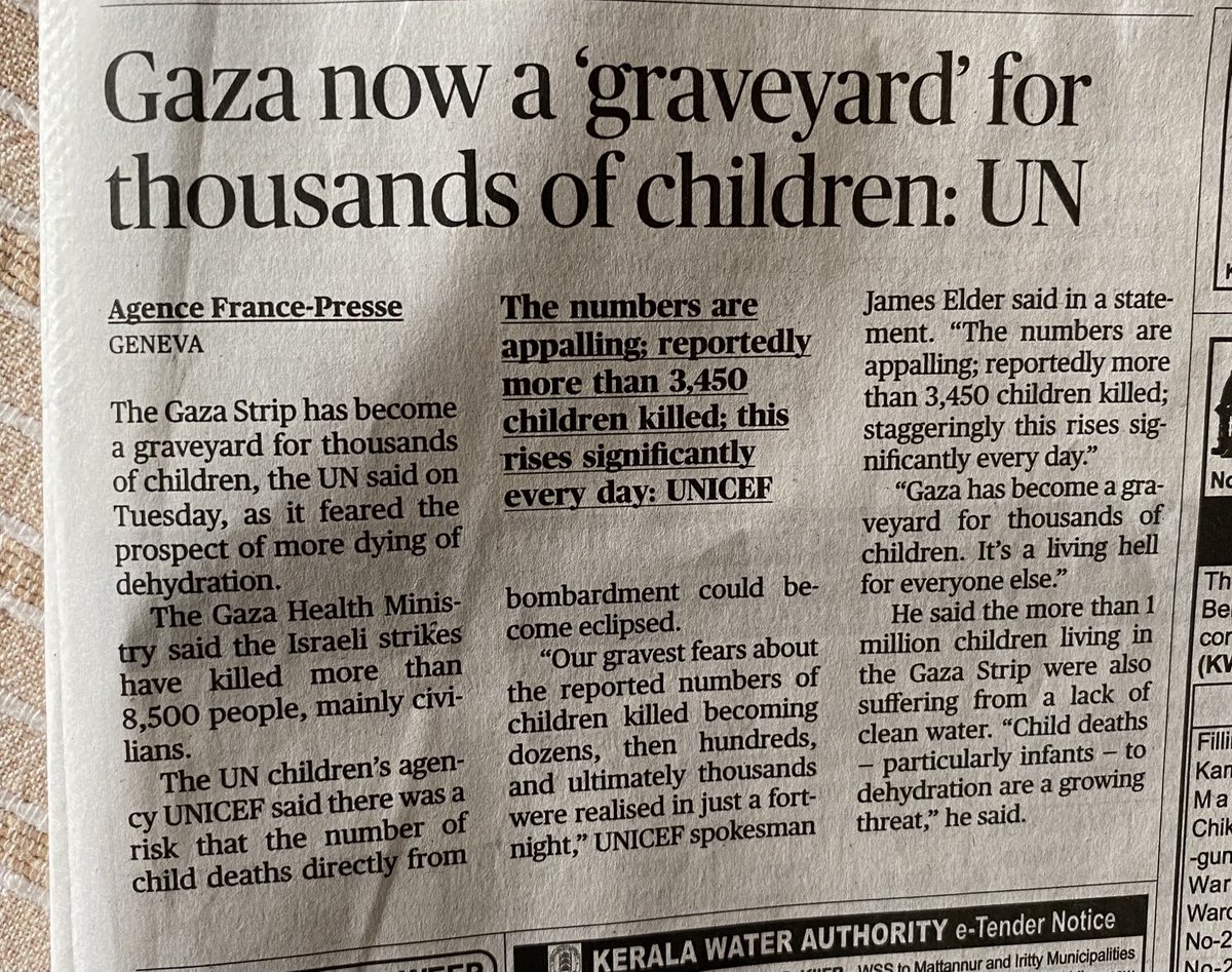 ajay43's tweet image. This is an awful tragedy unfolding before our eyes… and the powers that be are doing nothing to stop Israel