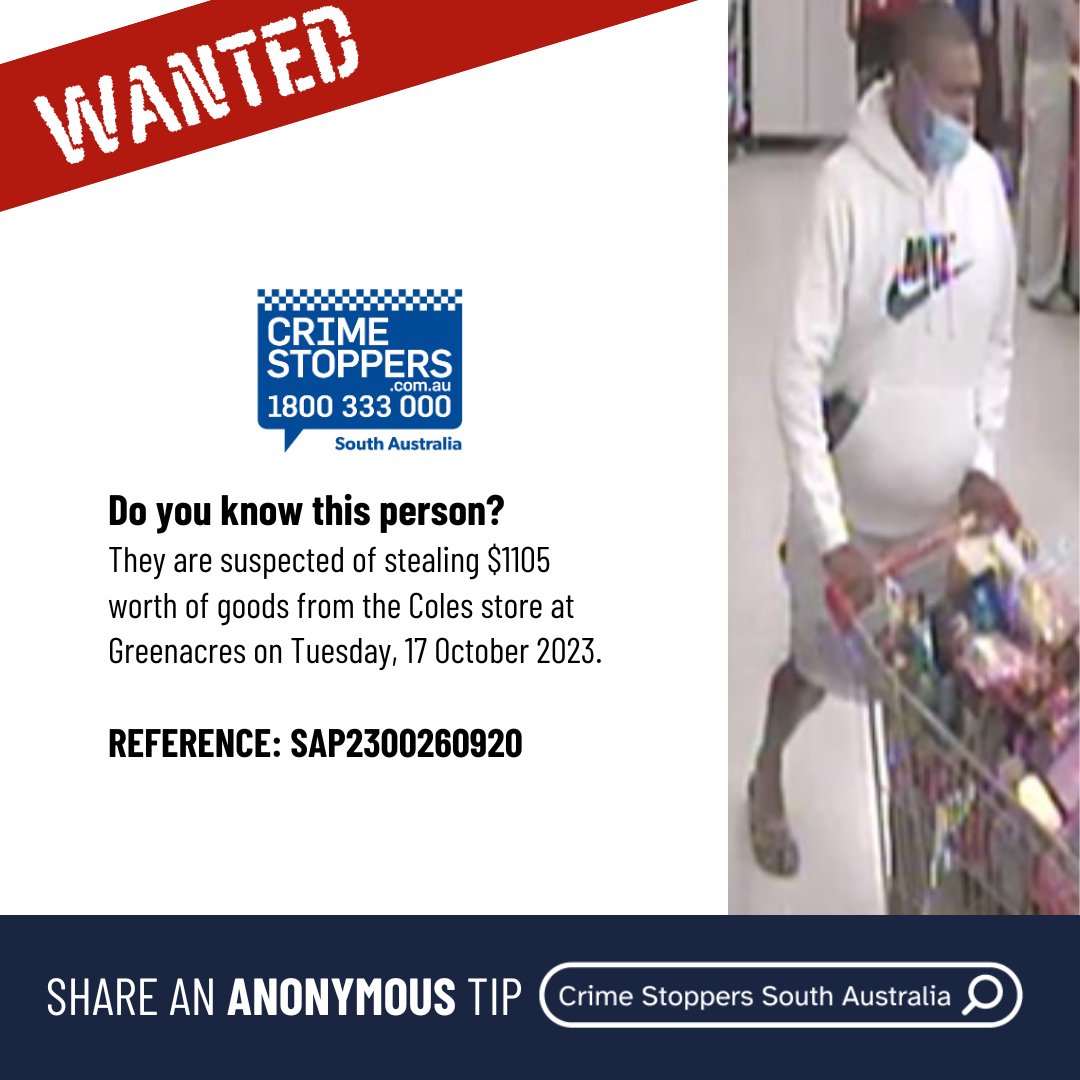 Crime Stoppers SA tweet media