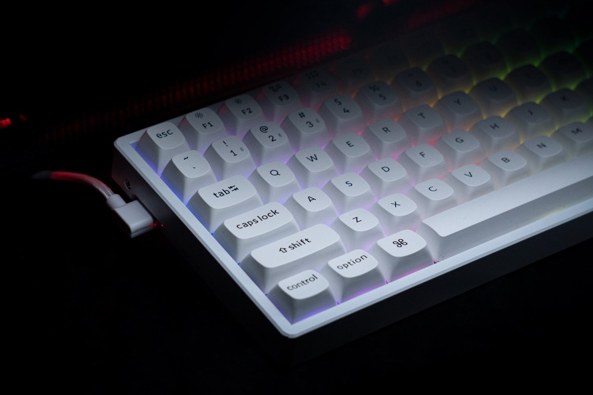 keychronindia's tweet photo. White and bright❕
◻️Keychron K2 Pro is now available in a captivating White finish.
Elevate your workspace aesthetics and performance simultaneously. ⌨️💫
🔗 https://t.co/leGKiC3ZNG
#KeychronK2Pro #keychronindia https://t.co/twjrW4VUiQ
