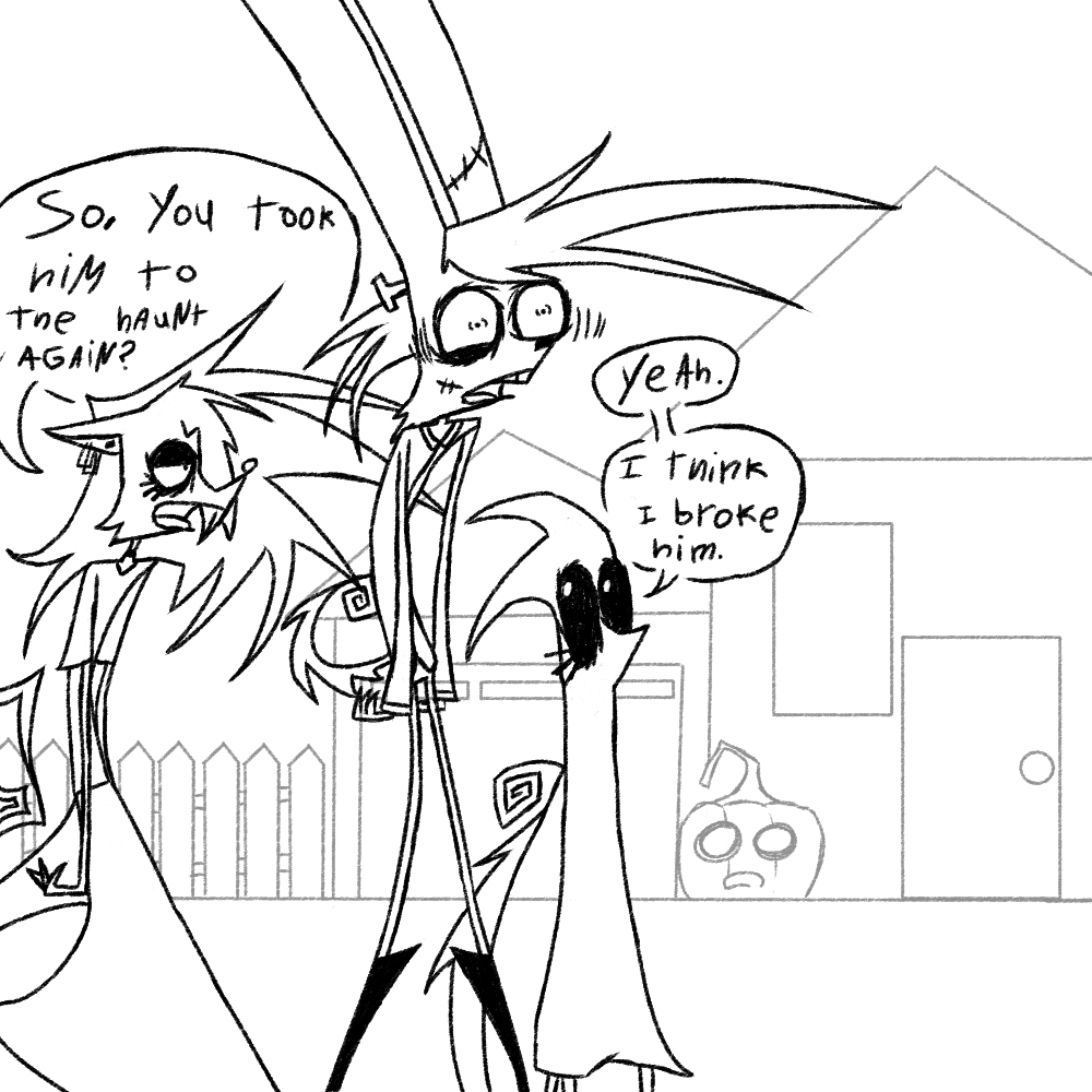 SoNSoExists's tweet photo. #Halloween  A real quick Halloween comic I was able to squeak out amongst the festivities. https://t.co/tWGW9NXjaW