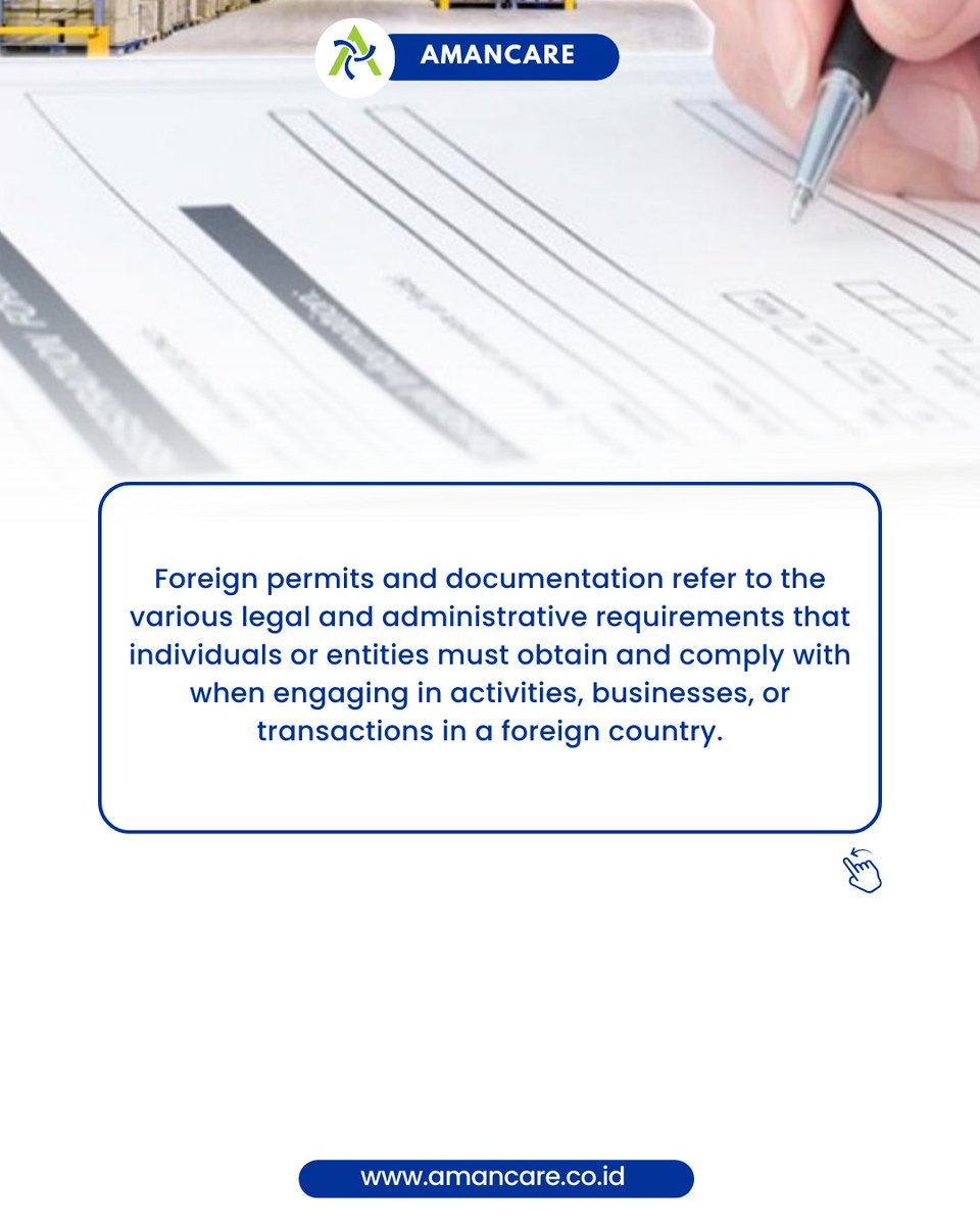 amancarecrew's tweet photo. These permits and documents are essential to ensure that overseas activities are conducted legally and in accordance with the laws and regulations of the host country.📋🚢

FAST | QUALITY SERVICES | PROFESSIONAL TEAM

#amancarelogisitc #amancarecrewindo #permit #documentation https://t.co/l6R3HRInHB