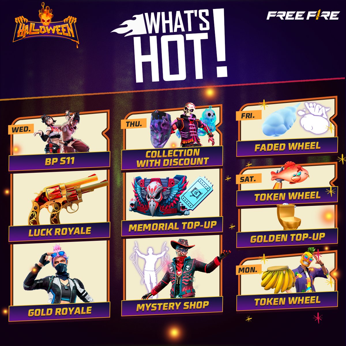 Garena Free Fire - Sextou no Free Fire 🤣🔥 ‍‍ Já reuniu seus amigos para  tentar alcançar aquele Booyah! hoje? Ta esperando o que?, marque ai nos  comentários aquele seu amigo que