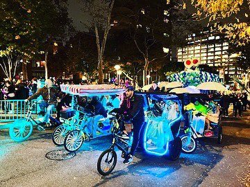 RevRickshaws's tweet photo. @NYCHalloween https://t.co/DBAY68cTm3