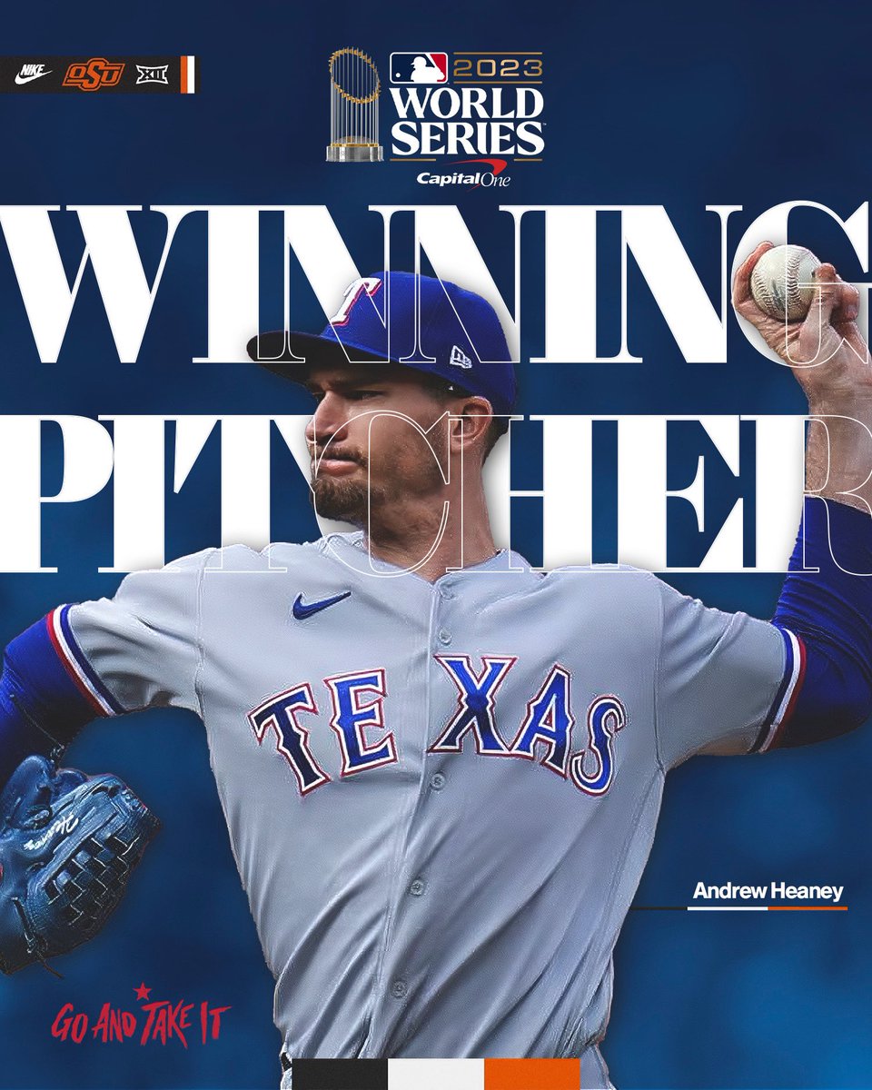 𝑪𝒍𝒖𝒕𝒄𝒉 𝑪𝒐𝒘𝒃𝒐𝒚

<a href="/Heandog8/">Andrew Heaney</a> coming up big to help get the <a href="/Rangers/">Texas Rangers</a> to within one win of a title

#P4L