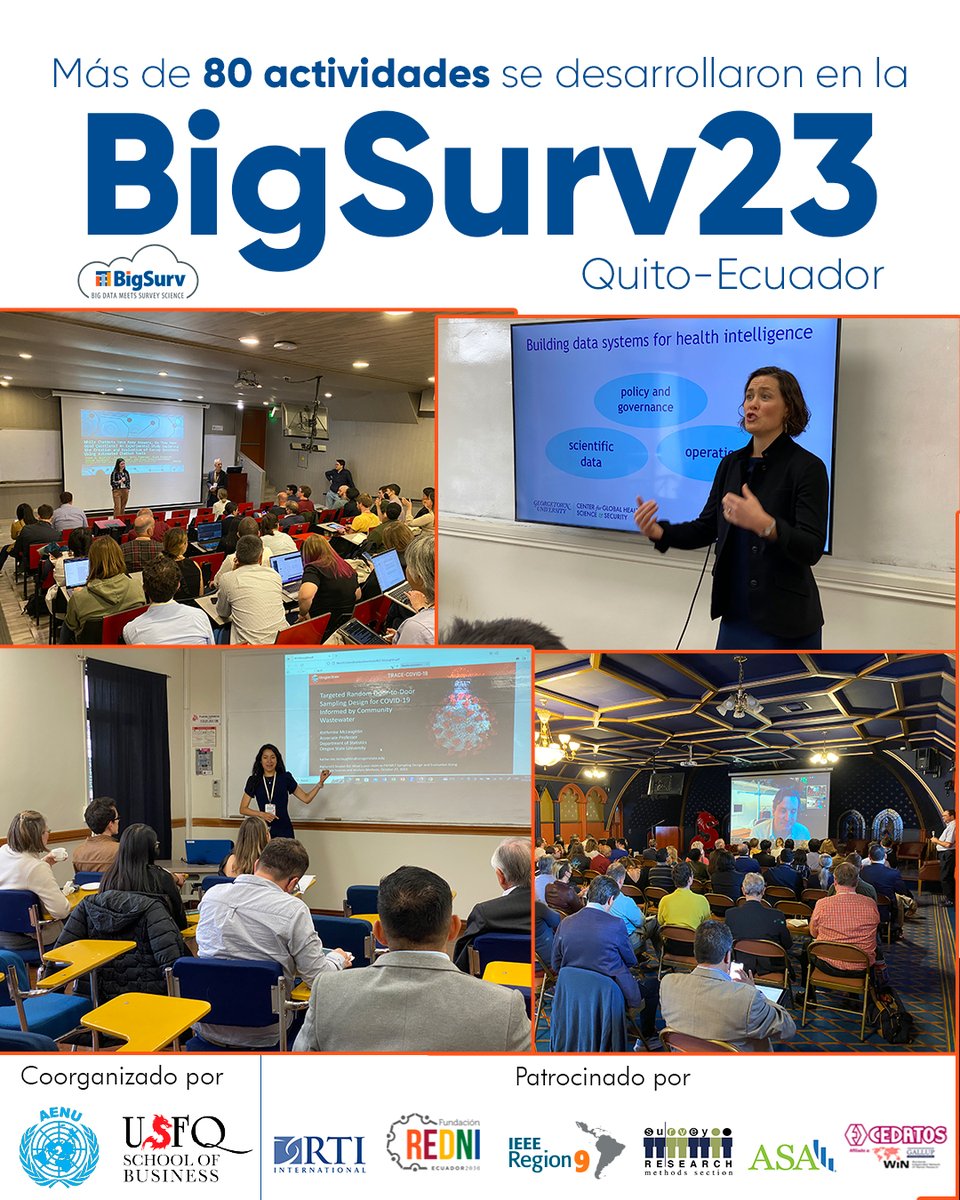 Big Data + Survey Science Conferences tweet media