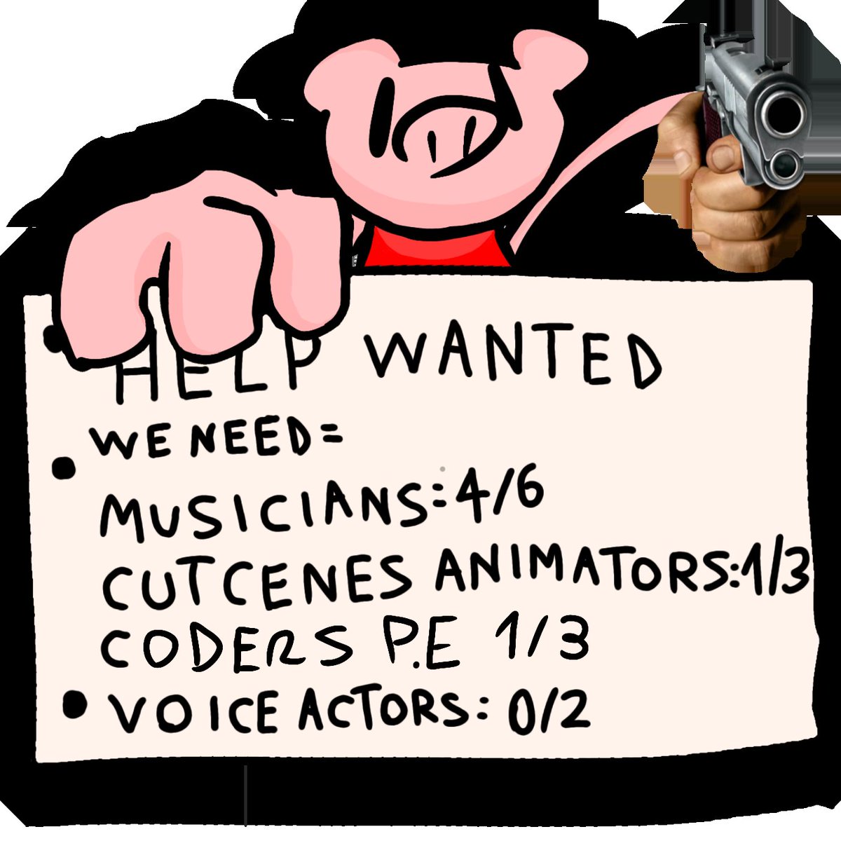 Bacon_Feast's tweet photo. Help Wanted Again
Examples of My Discord
boyfriendsrk or braychu.
Please we need them
thanks
@FNFNewsAnnounc1 @FNFNewsEsp @FNFnewsespanis #fnfmod #fridaynightfunkinmod #FNF https://t.co/sHLq1MMl5S