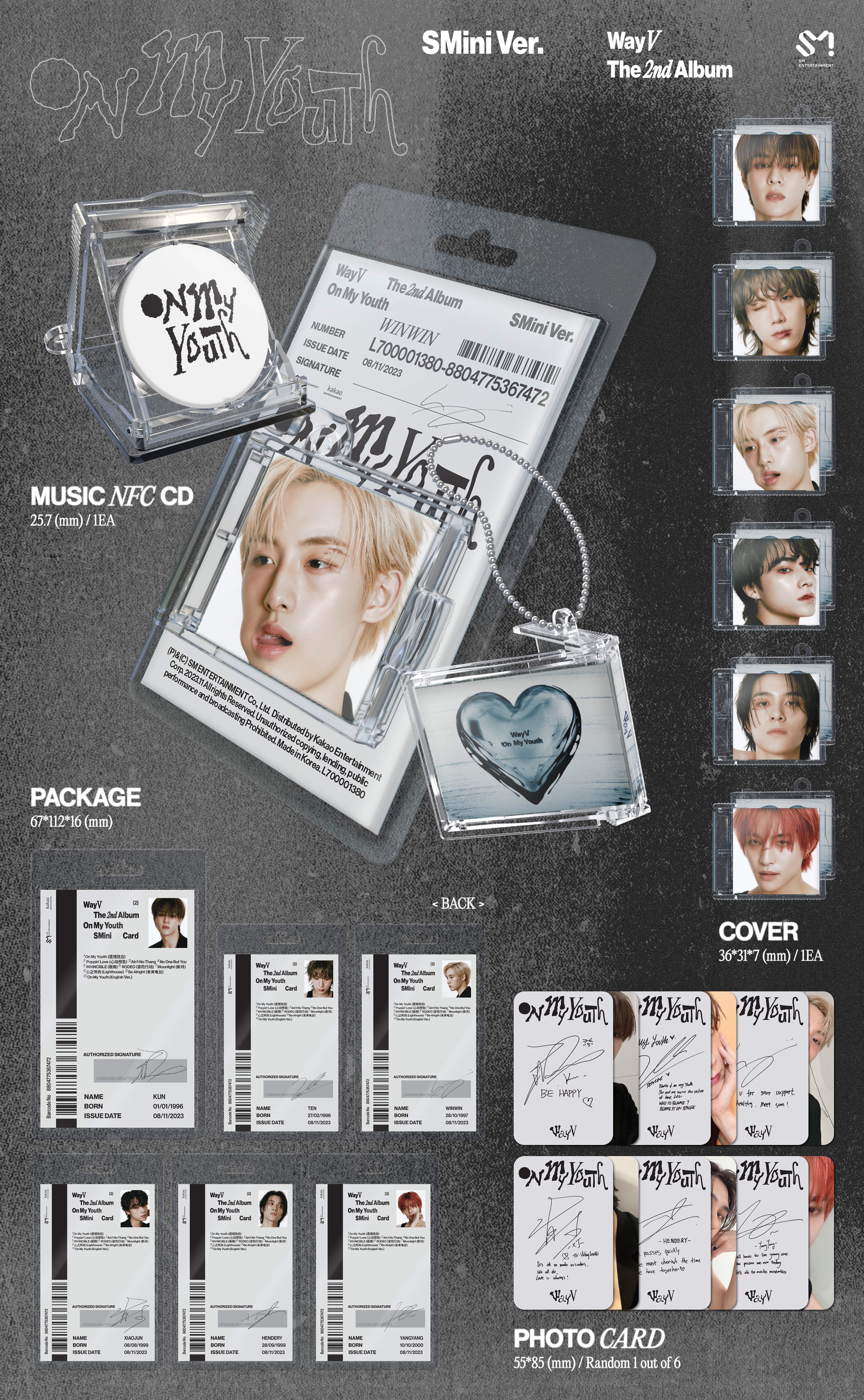 💿 WayV 2nd Full Album – On My Youth – NCTzen BASIC