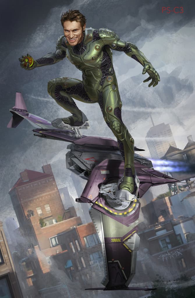 スパイダーマン ノー・ウェイ・ホーム グリーンゴブリン サインカード