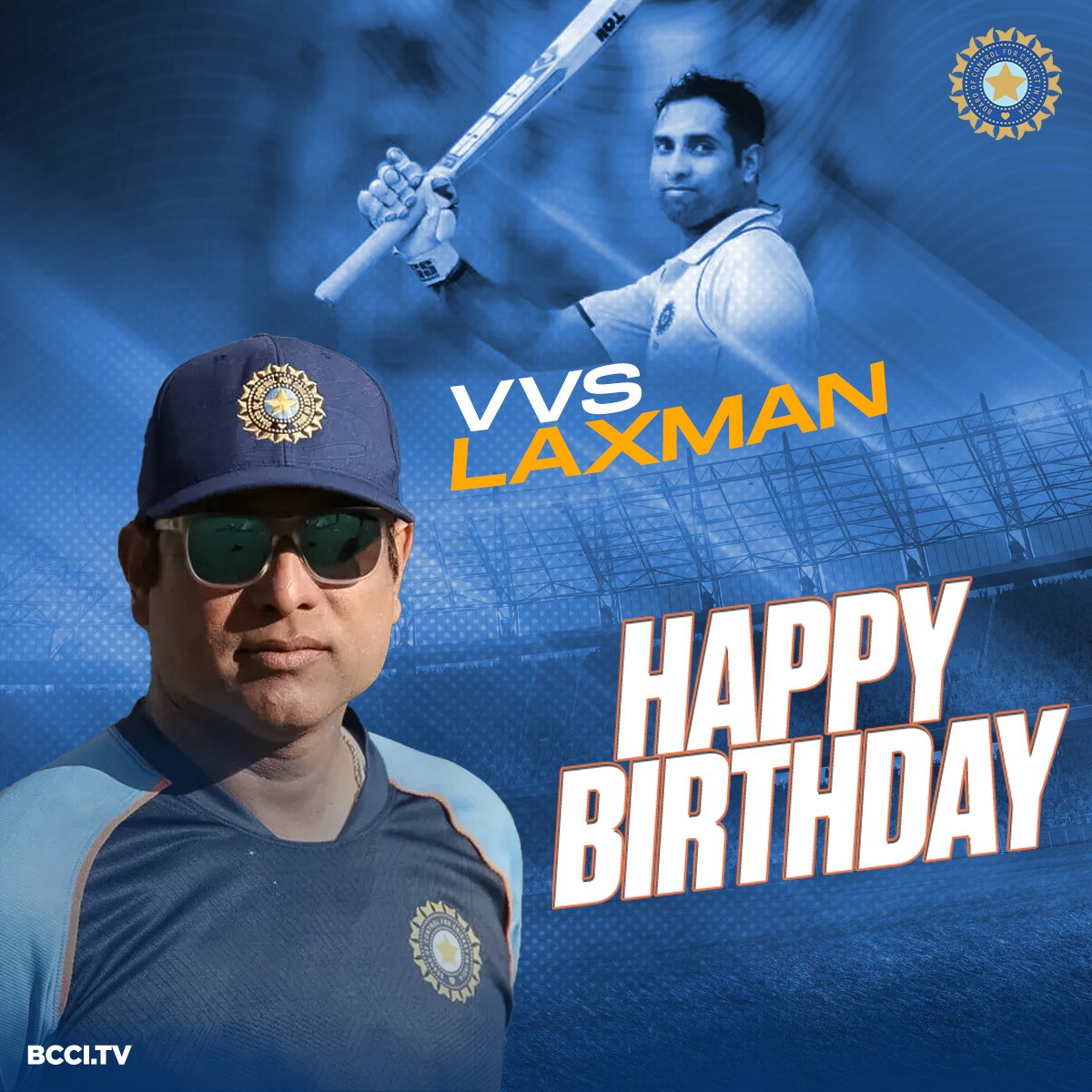 Happy Birthday @VVSLaxman281 Sir

Thank you for being a part in making @SunRisers Champions of #IPL2016 🧡