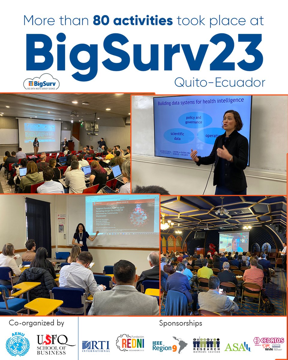 Big Data + Survey Science Conferences tweet media