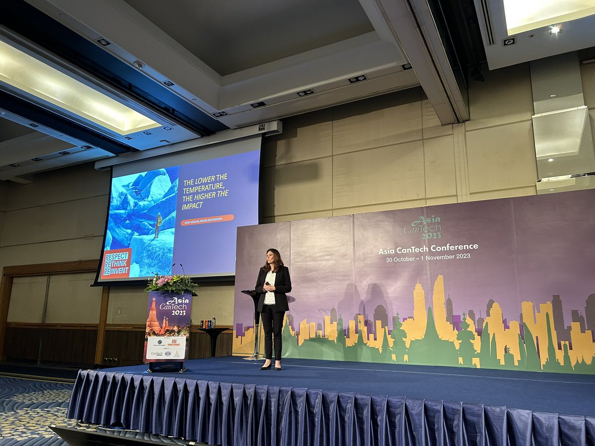 You may recognise Henkel’s Emily Mullins from the October edition of @CanTechIntl – now she takes to the conference stage to discuss low temperature beverage can cleaning in even further detail. #AsiaCanTech2023 #beveragecans #canindustry