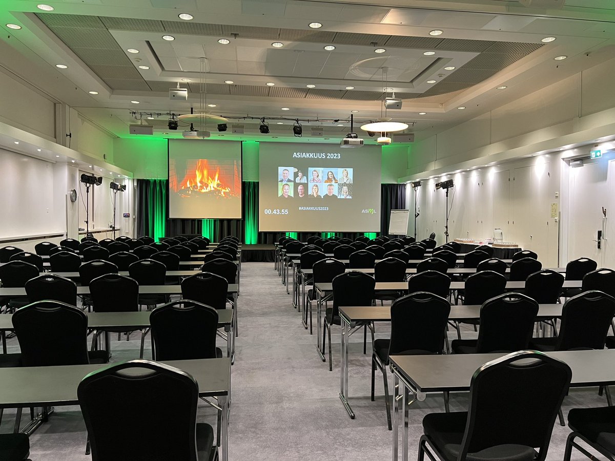 Lähtötelineissä. #ASIAKKUUS2023