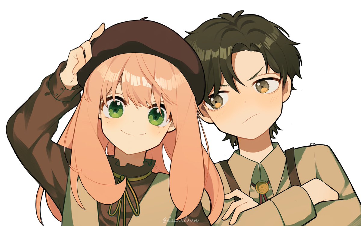 ducartoon's tweet image. 🥜🦅All my damianya art over the past week
#damianya #ダミアニャ #SPY_FAMILY