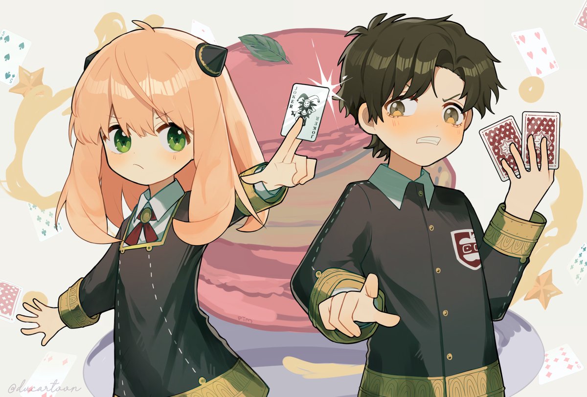 ducartoon's tweet image. 🥜🦅All my damianya art over the past week
#damianya #ダミアニャ #SPY_FAMILY