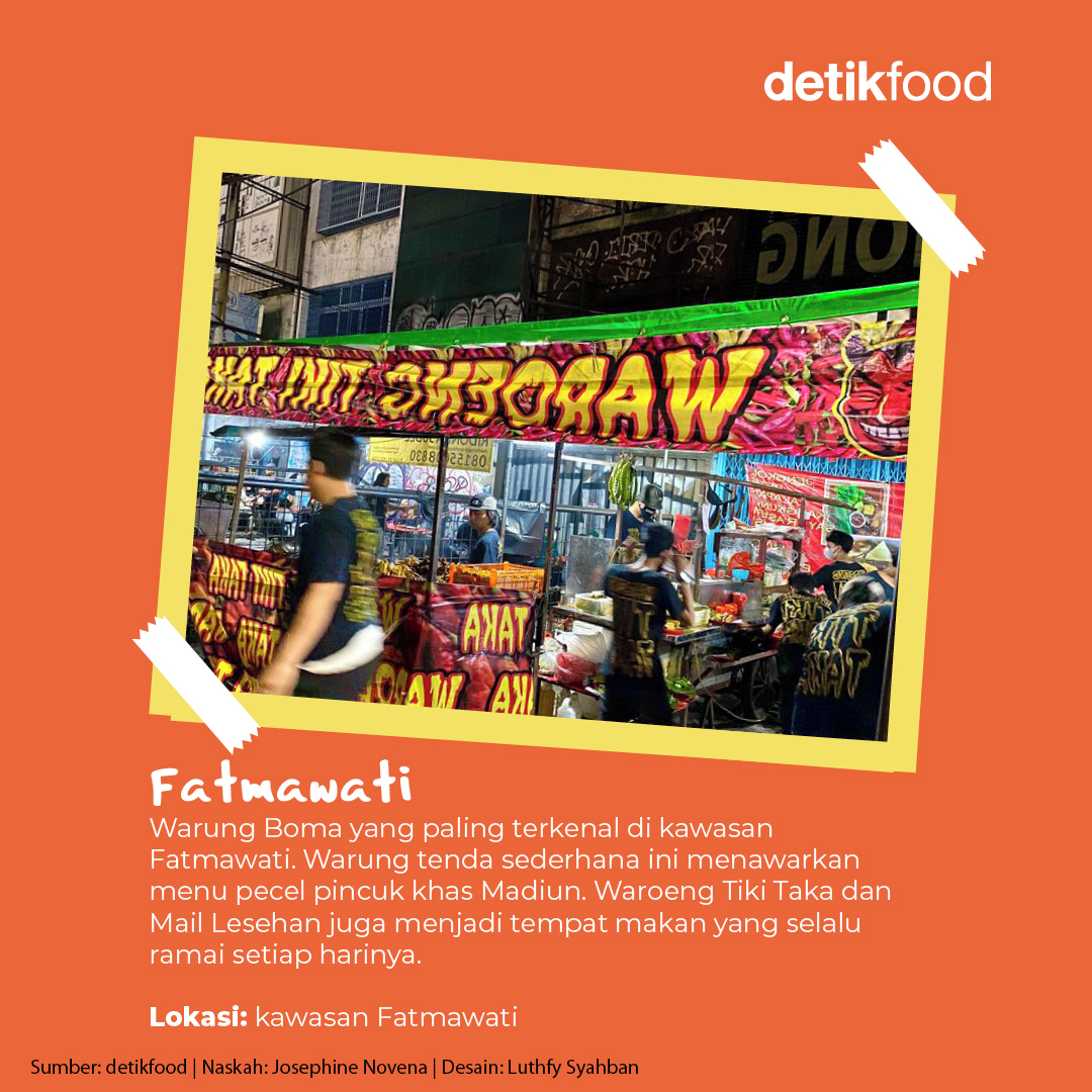 jakarta_food's tweet photo. detikfood: Jakarta Selatan jadi tempat populer pilihan sebagai kawasan kuliner. Mulai dari restoran yang beragam hingga kawasan kuliner malam untuk nongkrong.
Berikut 5 kawasan kuliner malam di Jakarta Selatan yang populer buat nongkrong👀
#Kulin… https://t.co/BOEQZ54CBY