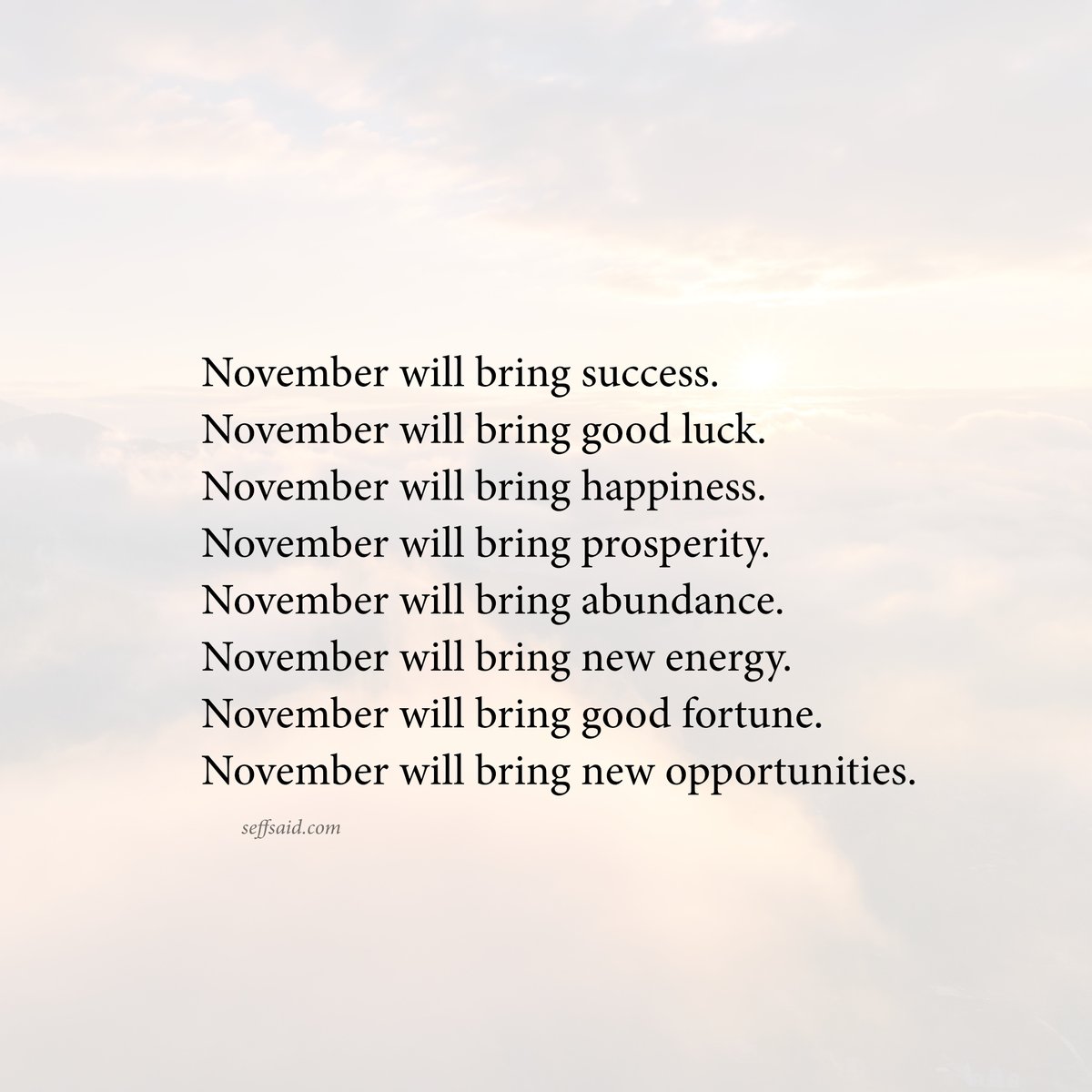 Claim it😍
#Happynovember #endoftheyear #Nov1 #novembREI #eagering  #waiting 😍😍