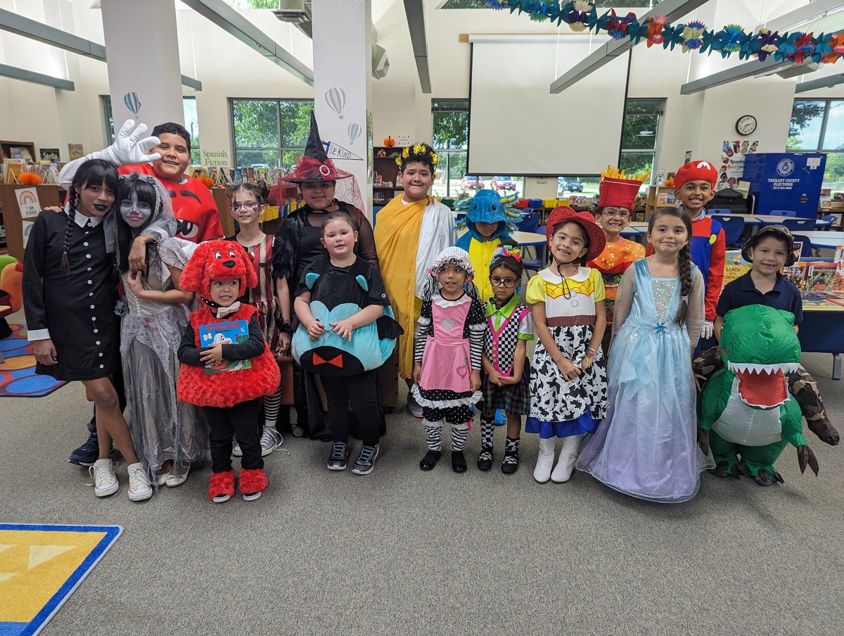 Anderson Elementary Library tweet media