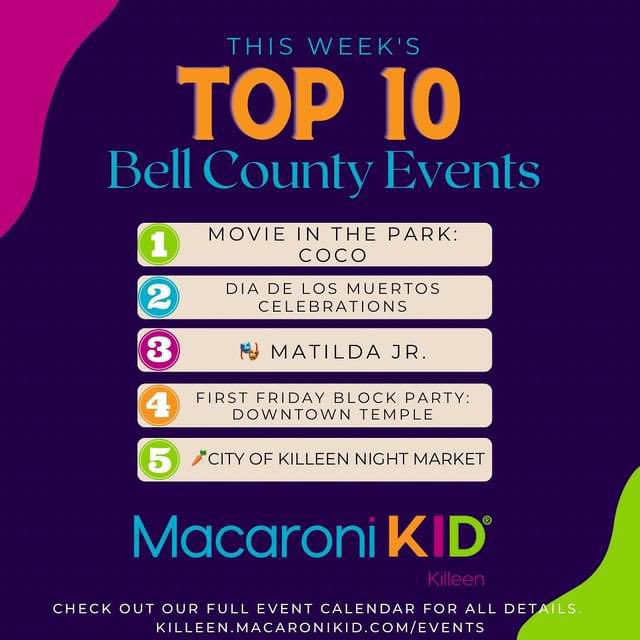 GUESS WHO MADE THE TOP 10 LIST OF THINGS TO DO IN BELL COUNTY THIS WEEKEND!!! Make sure to get you tickets now for <a href="/chskisd/">Chaparral High</a> Theatre department’s production of Matilda Jr this Thursday-Saturday at7pm.
<a href="/KilleenISD_/">KISD Sports</a> <a href="/KilleenFinearts/">Fine Arts Department</a> @Dr_N_Etienne <a href="/killeenchamber/">Killeen Chamber</a> <a href="/CityofKilleen/">City of Killeen, TX</a>