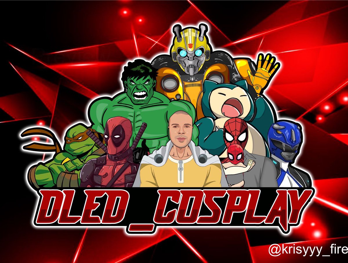 Just made this design for @dled_cosplay 

Many thanks for the trust and support mate❤️

#deadpool #mascot #onepunchman #hulk #spiderman #ninjaturtles #bumblebee #michelangelo #bluepowerranger #cosplay