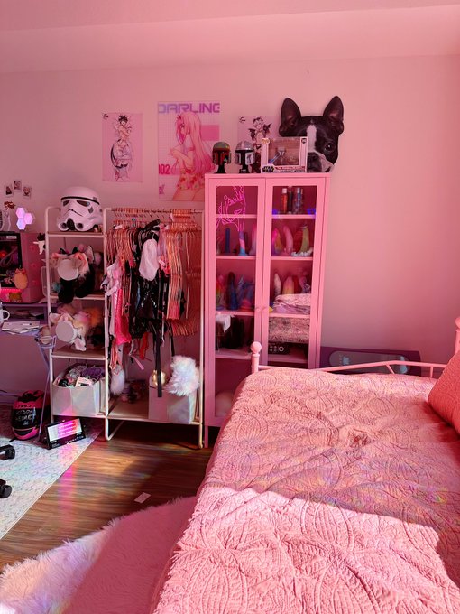 My new streaming and content studio 💕 my first stream in it will be on twitch tomorrow! https://t.co