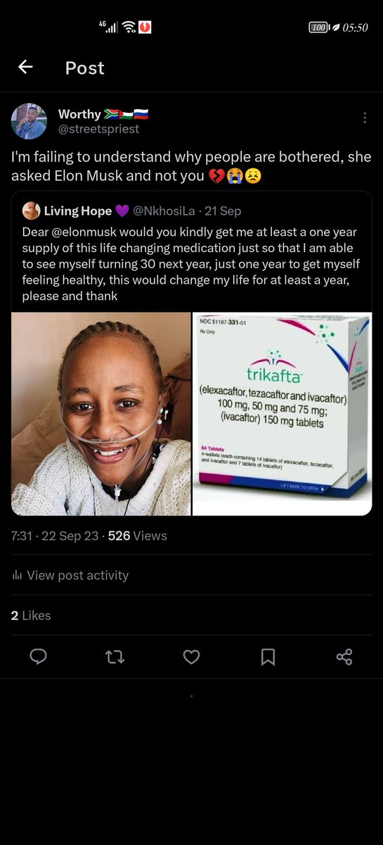 praisethobela's tweet photo. May God help me to speak only kind words ngoba I know very well what people are going through behind closed doors ๐๐ฟ
Don't choose content over someone's reason to live โฅ๏ธ #RIPNompilo #RIPMpilo ๐๐ญ https://t.co/X8ojIYiPaf